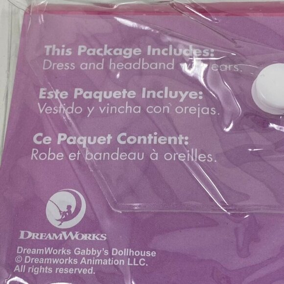 Disguise Mercat Costume Official Gabby's Dollhouse Classic Headpiece Costume Kid - Picture 8 of 12